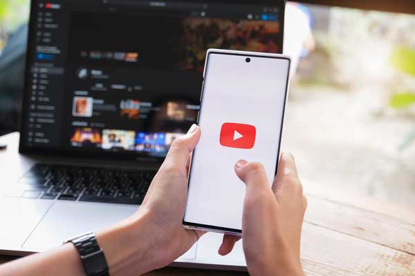 Video Service Youtube On The Screen